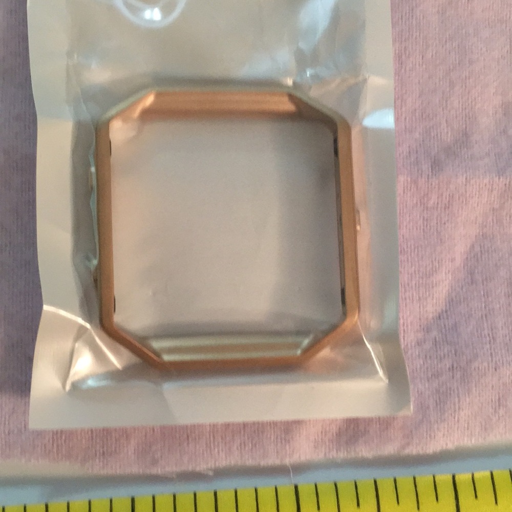 rose gold frame for Fit Bit Blaze NWOT
